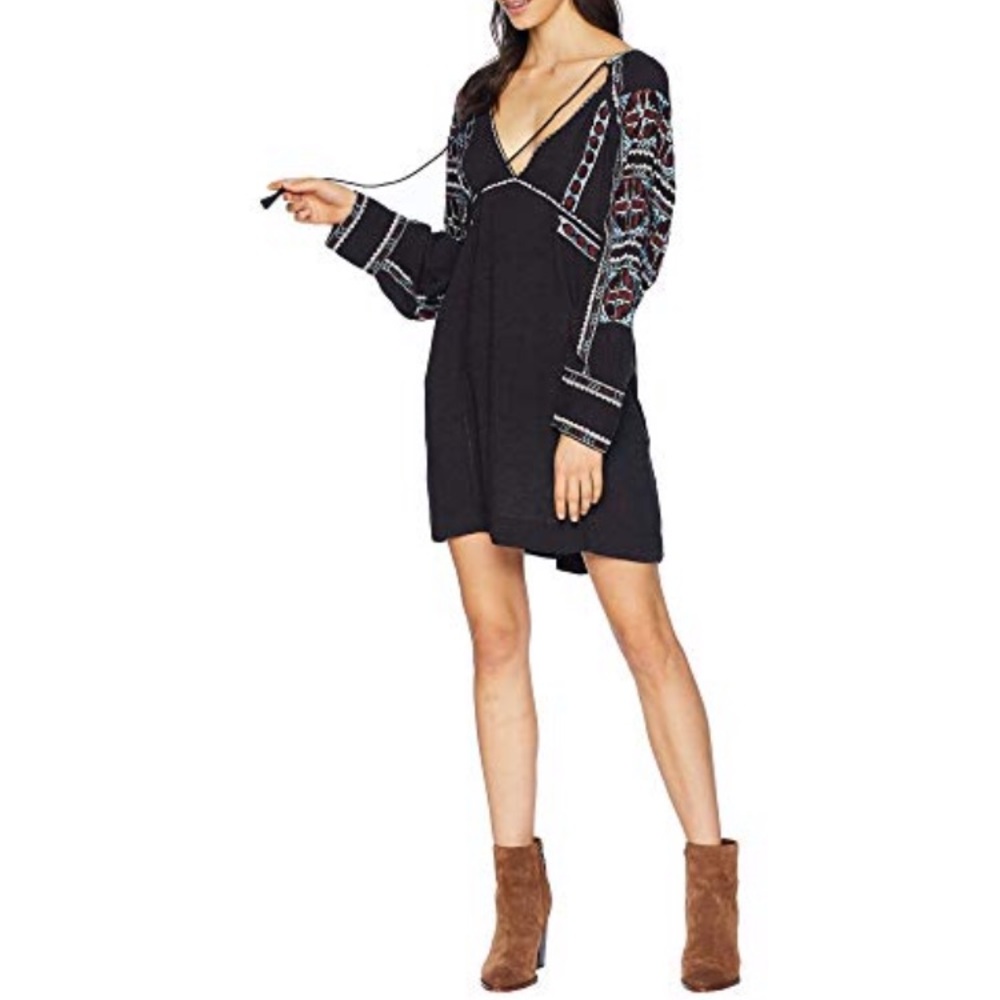 Fee People All My Life Embroidered Dress